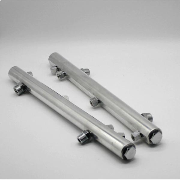 Aluminum Alloy High Pressure Spray Bar Erosion Resistant 4 Nozzle Spray Bar