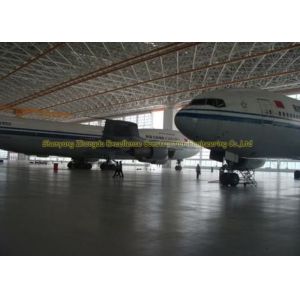 Cheap Pre Design Steel Airplane Hangars Aircraft Hangar Buildings 39M X 32M wholesale