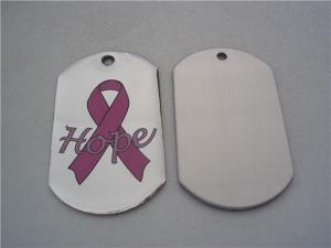 Cheap Epoxy dome logo printed metal dog tags, screen printed dog tag with epoxy dome, wholesale