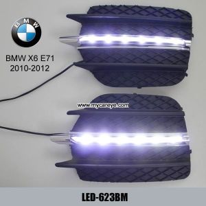 Cheap BMW X6 E71 2010-2012 DRL LED Daytime Running Lights autobody parts wholesale