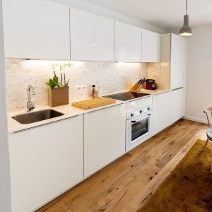 Cheap Modern Italian Assembled Kitchen Cabinets White Acrylic High Glossy wholesale