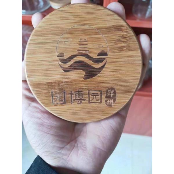 Reusable Bamboo Jar Lids with Straw Hole 70mm Bamboo Drinking Storage Lid Caps Leak-Proof Lids for Wide Mouth Mason Jar