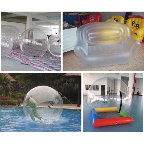Pvc Film Inflatables Balls, Water Toy Packing Film Pvc 3mm Thick Plastic Rolls