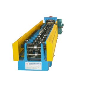 C Z Purlin Cold Roll Forming Machine 15KW By Chain Transmission