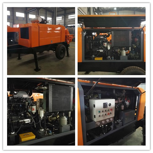 HBT40.10.60RS Stationery NEW Concrete Pump Customized 500M