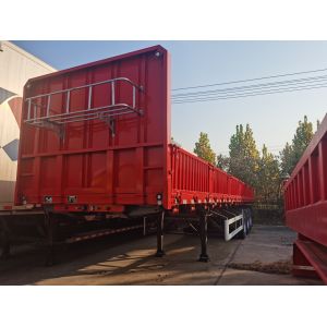 Cheap 13m Carbon Steel 3 Axle 60T Semi-Trailer Trailer wholesale