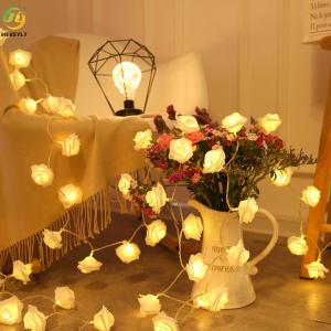 China Rose Lamp String LED Christmas Holiday Birthday Wedding Decoration Light String on sale