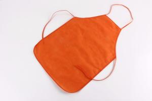 Cheap Eco - Friendly Disposable Plastic Aprons Non Woven PP Apron For Chemistry Industry wholesale