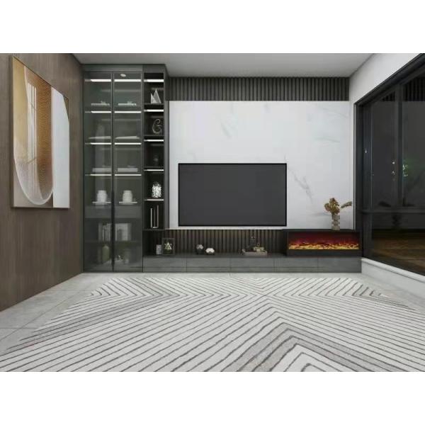 15mm Modern White Gloss Kitchen Cabinets Natural Wood Kitchen Cabinets Modern