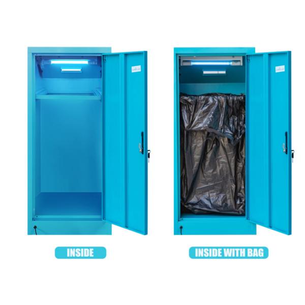 0.7mm Steel Sheet 0.15 CBM Discarded Mask Collection Cabinet