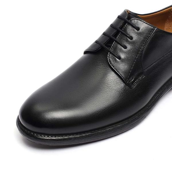 Sheepskin Lining Euro 46 Size Breathable Mens Dress Shoes Anti Odor