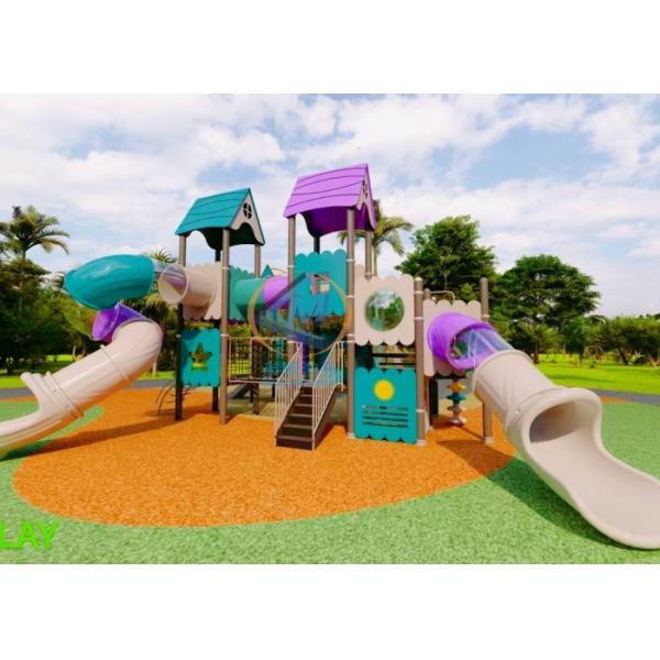 6x5.5m Outdoor Playground Equipment Safe Novel Design For Kids