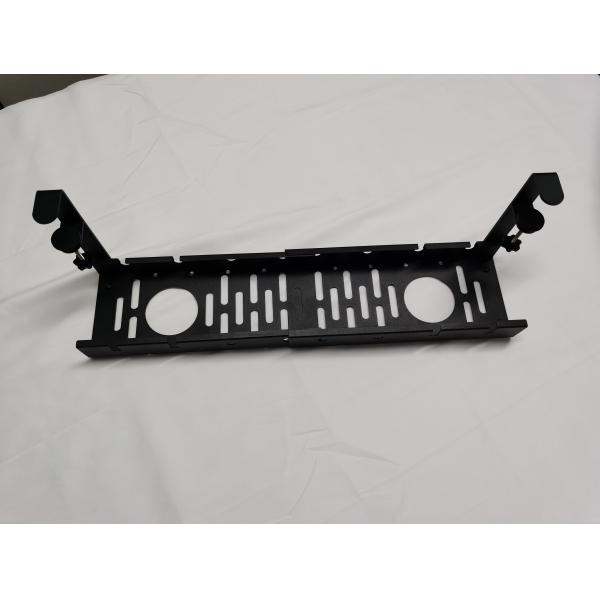 9 Wire Steel Cable Management Tray Under Desk Sturdy Carbon Steel Desk Cable Organizer