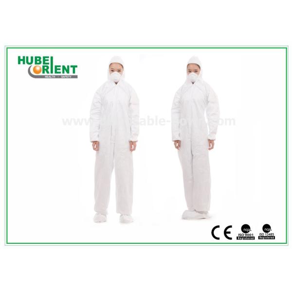 SMS Non woven Protective Clothing Suit Disposable Medical Protective Coverall For Surgical Staff