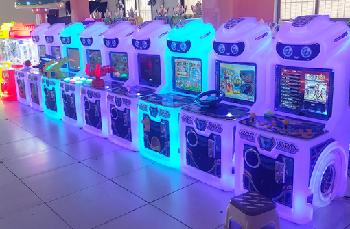 Source Factory Coin Operated Car Driving Simulation Children's Racing Video Game Machine