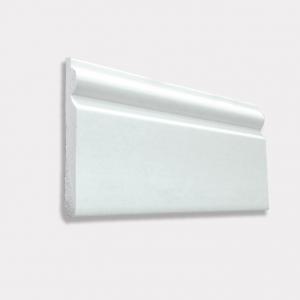 Cheap Wall Skirting  Vinyl PVC Trim Board 95mm X 12mm X 5m Plastic wholesale
