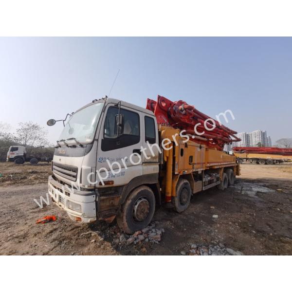 2013 Putzmeister 46m Truck Mounted Concrete Pump with Spare Parts SG5350THB 46M-5RZ