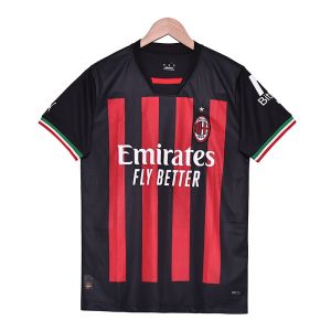Cheap AC Milan Retro 2022-2023 Home Jersey Group Customization wholesale