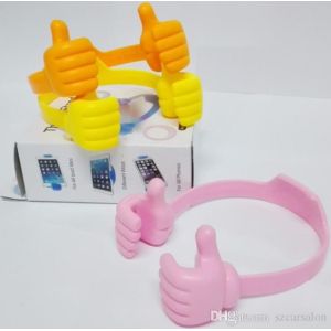 Thumb phone holder
