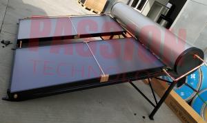 Cheap South Africa Integrative Pressurized Flat Plate Solar Water Heater Geysers Blue Titanium wholesale