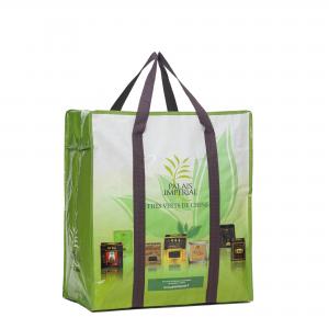 Cheap Factory And Customized Durable Transparent PP Plastic Shopping Bag With Logo Printing PP Woven Shopping Bag wholesale