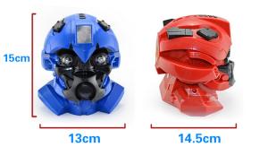 China Head Robot speaker Design Transformer' Bumblebee Robot Header Speaker With FM radio on sale