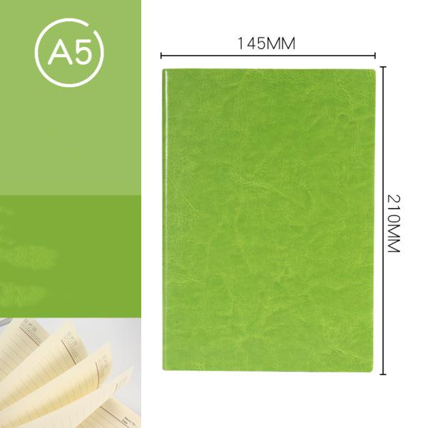 Custom Printed Business Leather Cover A5 Hardcover Journal Notebook with Calculator