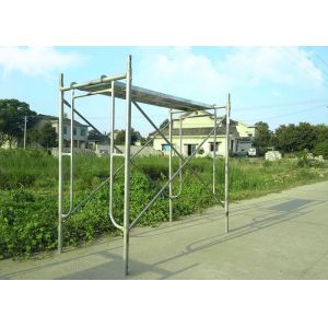 Adjustable Easy Install Ringlock Scaffolding System H Frame Catwalk Mobile