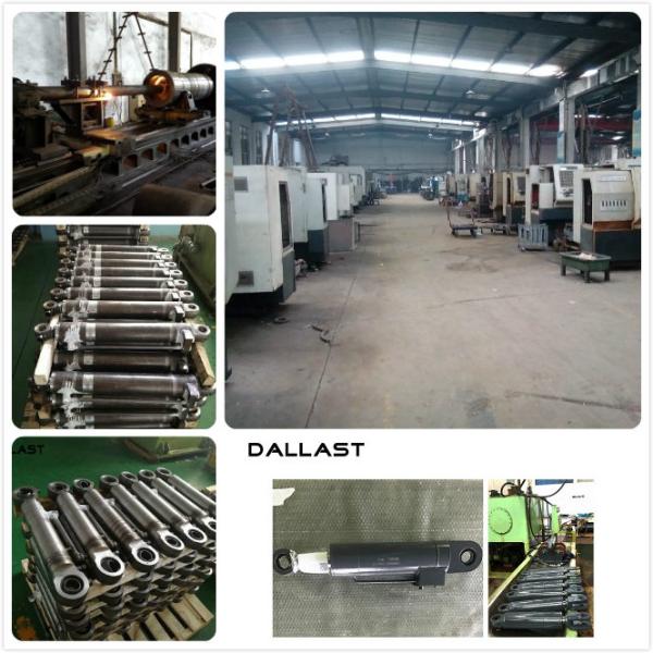 Farm Truck Double Acting Hydraulic Cylinder ISO9001 Certification , Double Acting Ram Cylinder