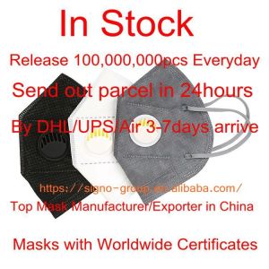 Adults 5Ply Disposable Protective Face Mask KN95 With Single Valve