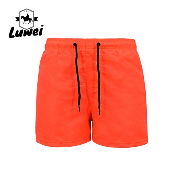 Polyester Gym Workout Shorts Training Running Jogger Summer Shorts With Pocket