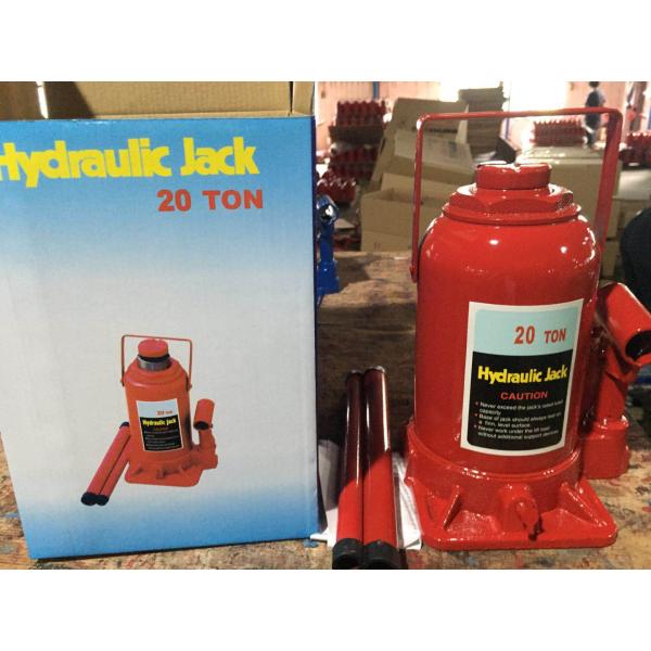 2t - 100t Red Color Excellent Performance Hydraulic Bottle Jack Vehicle Jack