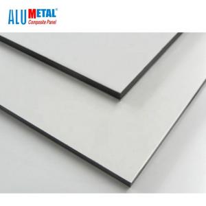 China 0.5mm Plastic 6000mm PE Aluminum Composite Panel Partition Panel Sheet Antistatic on sale