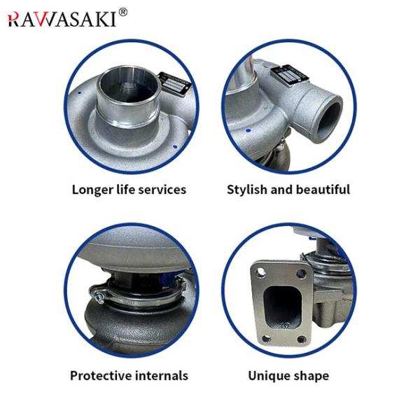 SAA6D125E Engine Turbocharger Excavator WA450 WA480-6s Turbo Charger 6506-21-5011 6506-21-5010
