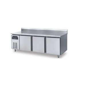 Direct Cooling Stainless Steel Fridge Freezer 420 Liter