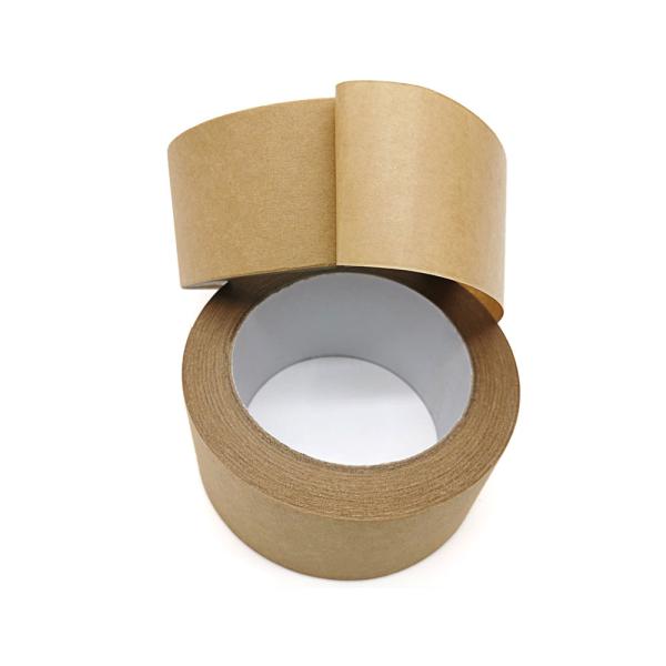 ECO Friendly Brown Gummed Kraft Paper Tape For Packaging Sealing