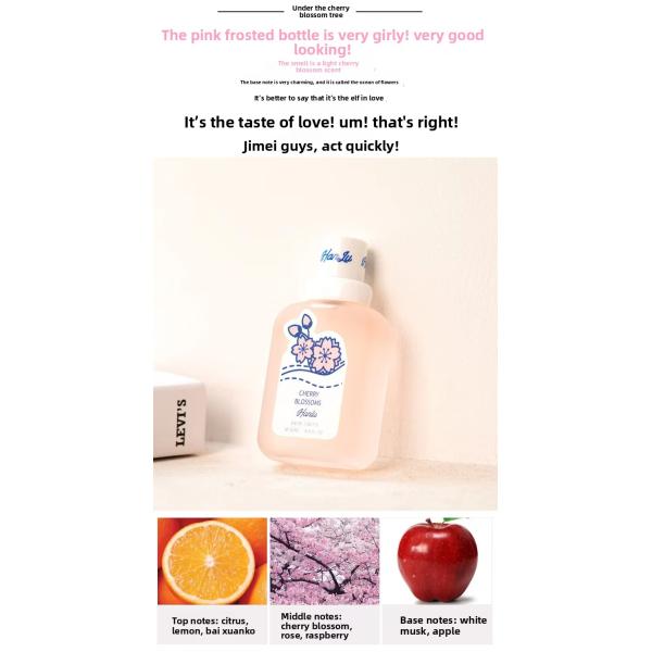 Factory Wholesale Mini Lasting Light Fragrance Body Spray Perfume for Students Baby Bear Girl with Peach Mini Perfumes Original