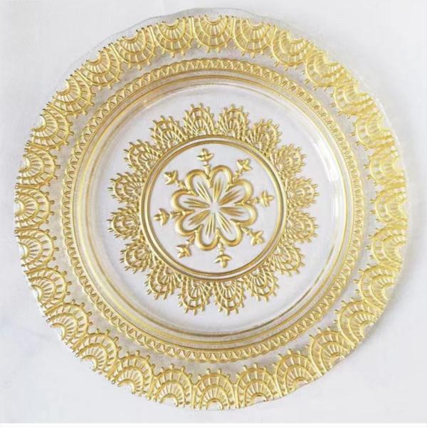 Luxury Green Wedding Charger Plate Wedding Table Decoration Green
