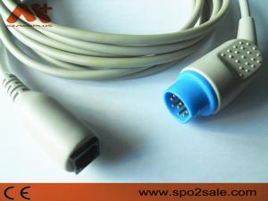 Cheap Siemens Compatible IBP Adapter Cable For Utah,BD,Edwards,Abbort,B.braun,Argon,Medex logical IBP Transducer wholesale