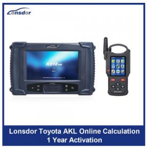 Cheap Lonsdor Toyota AKL Online Calculation 1 Year Activation for K518ISE K518S & KH100+ Support Latest Toyota & Lexus All Key wholesale