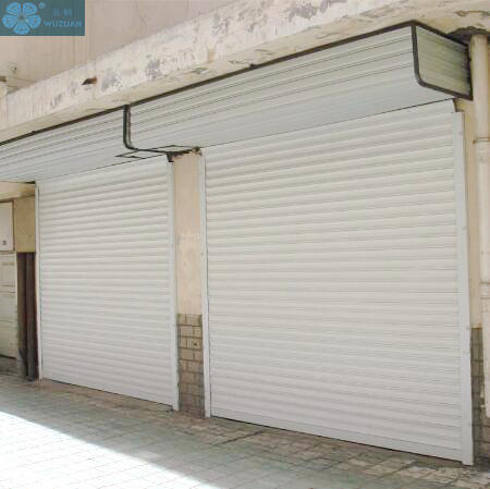 3m Height 0.8mm Heat Insulation Aluminium Roller Shutter Doors