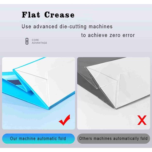 8x8x26 White Kraft Boutique Paper Bag Shopping With Ribbon Handles