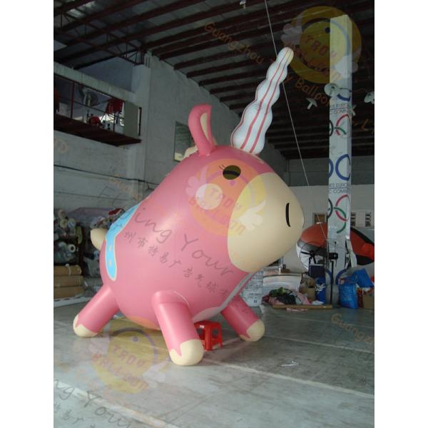 Decorative Inflatable Outdoor Advertising Balloons Fireproof Reusable