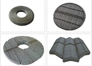 Cheap Monel 400 Stainless Steel Mesh Pad Mist Eliminator 0.3mm For Chemical Columns wholesale