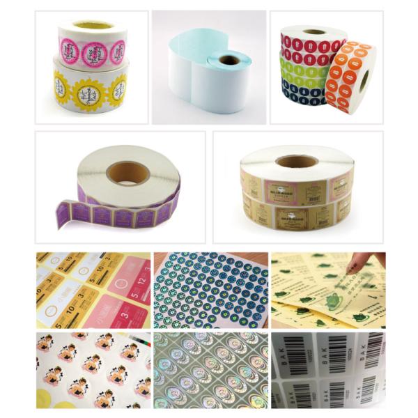 Glossy Lamination Custom Die Cut Vinyl Stickers Cut to size Paper Products