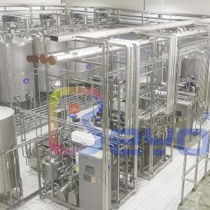 5000LPH PLC Control Dairy Processing Plant , Milk Powder / Fresh Milk Processing