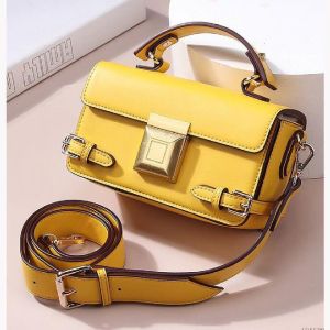 Single Shoulder Genuine Leather Ladies Handbags 20x7x11cm