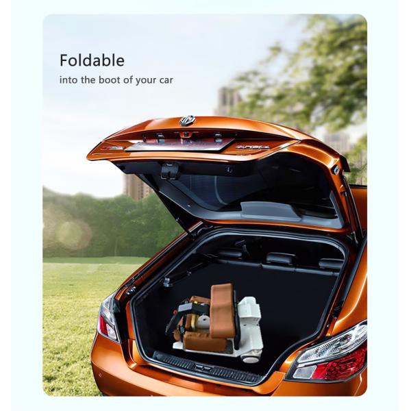 Electric Standing Lift Wheelchair for Rehabilitation Brown Leather