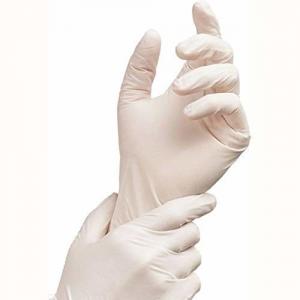 China 4mil ETO Medical Disposable Gloves 12-18 Inches Natural Rubber NBR Latex Examination Gloves on sale