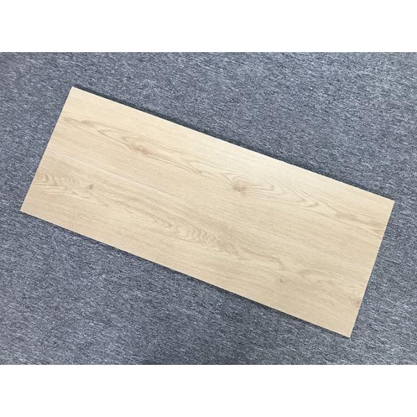 Porcelain Gray Antibacterial Wood Grain Ceramic Tiles Indoor Kitchen Wall